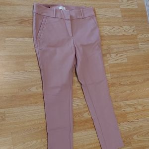 Loft size 6 pretty rose color dress pant